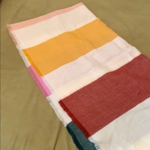 Madewell Striped Blanket Scarf